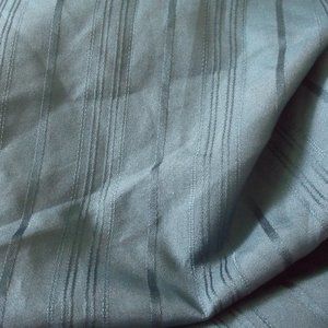 Dusty Blue Stripes Sewing Garment Fabric 2 yds